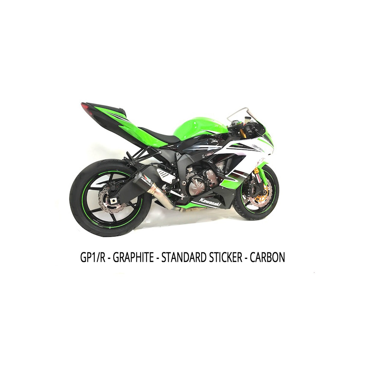 Austin Racing GP1/GP2 /V3 DE-CAT-AUSPUFF für ZX636/ZX6R GP1 2009 - 2023