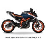 Austin Racing  V3 mini-R DUKE 390 2024 SLIP-ON dB COMPLIANT & RACE EXHAUST SYSTEMS  AUR84R