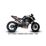 Austin Racing  KTM DUKE 890 HI-SLUNG dB COMPLIANT & RACE SLIP-ON DE-CAT EXHAUST SYSTEMS  AR78