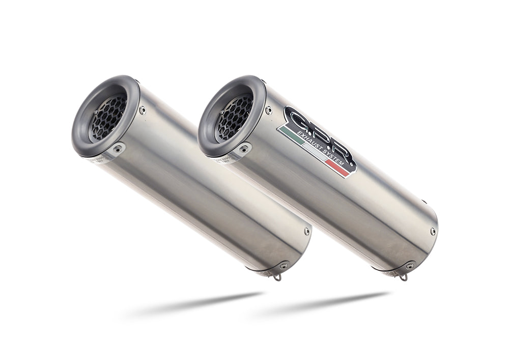 Aprilia Shiver 900 2017-2020 Exhaust GPR Double Slip-on M3 Inox