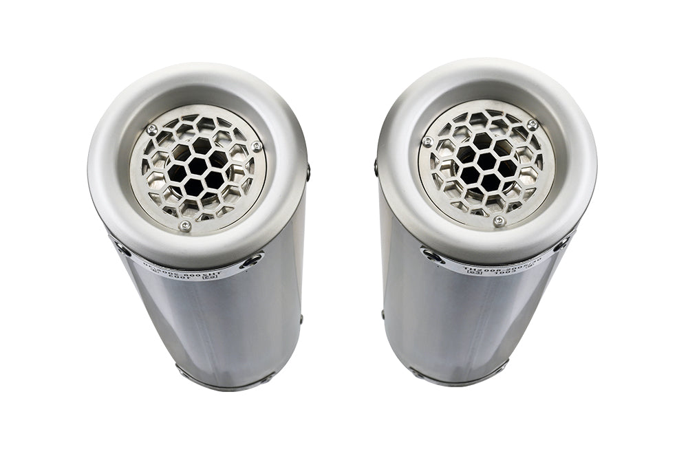 Aprilia Shiver 900 2017-2020 Exhaust GPR Double Slip-on M3 Inox