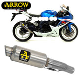 71006gp Arrow Suzuki Gsx-R 600 11-24 Titanium Gp2 Silencer With Racing Mid-Pipe