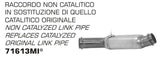 Arrow Ktm 1290 Super Duke Stainless Steel Link Pipe Without Catalyst For Original Collectors And Silencers And Arrow Sil. 71613mi