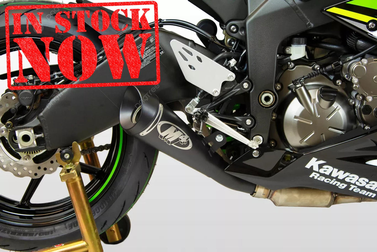 IN STOCK M4 Exhaust GP19 Black Slip On 2009 - 2025 2026 ZX6R zx6 KA6922-GP19