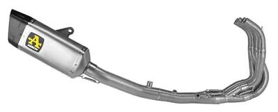 71234PTZ  Arrow Competition Full Titanium Exhaust System w/ Pista silencer  ZX-4RR 2024 -2025