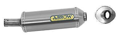 Arrow Maxi Race-Tech Exhaust, Aluminum for Kawasaki ER-6N / F & Versys 650 71698AO