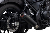 Scorpion Exhausts Red Power Slip-On Exhaust Honda Rebel CMX500 Black PHA191BCER