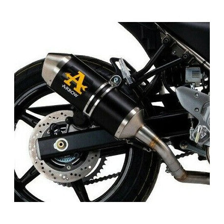 71846AON  Arrow Race-Tech Exhaust, Aluminum Dark for Suzuki SV650 2016-2024