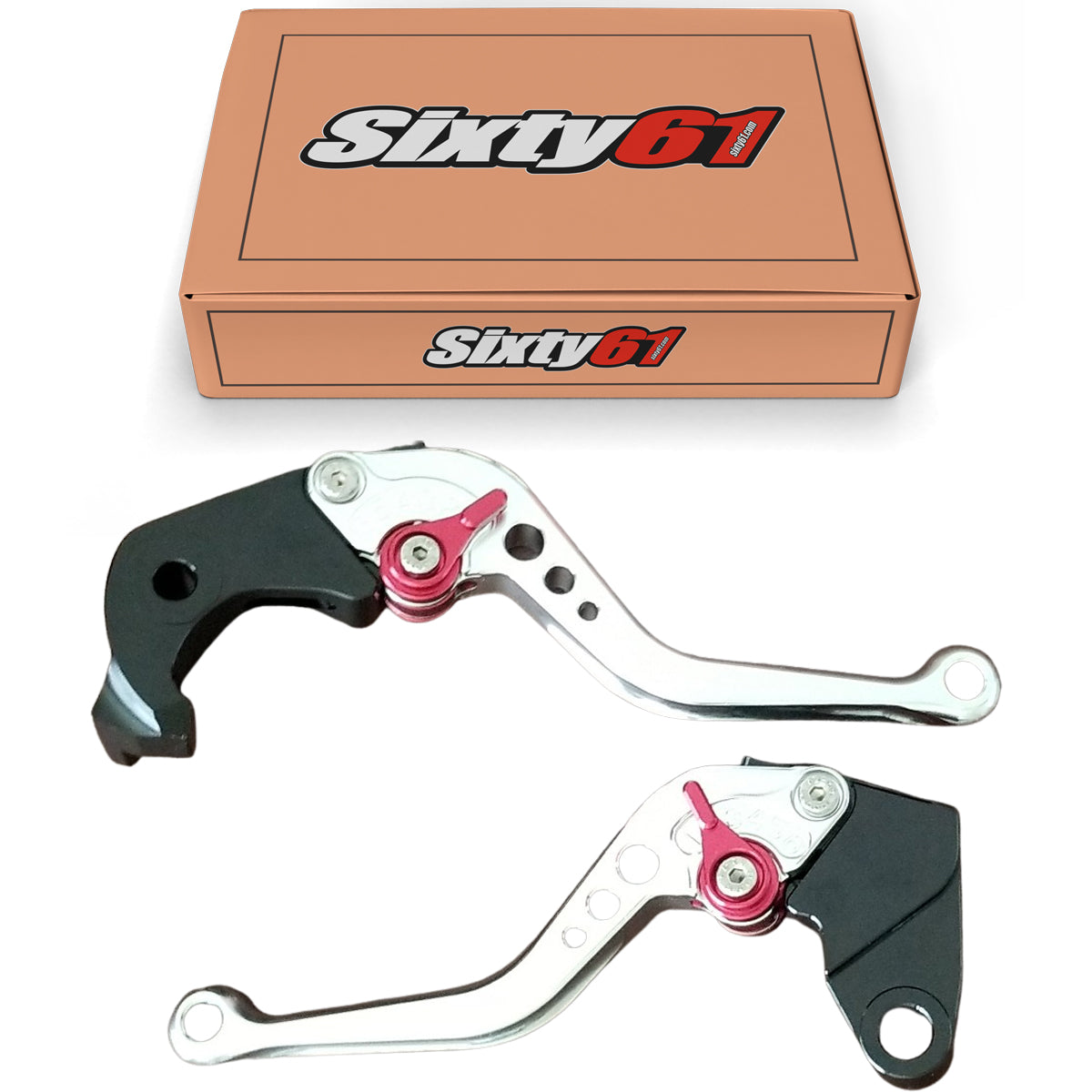 Yamaha Brake & Clutch Levers, Polished Shorty Adjustable