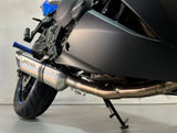 VANDEMON Kawasaki Z650 & Ninja 650 Vandemon Stainless Steel Exhaust System KAWANJA650SSBREXA