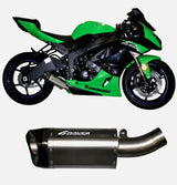 Graves motorsports  slip-on exhaust  ZX6R 2009-2016 and ZX636 2013-2017 EXK-13ZX6-CETT