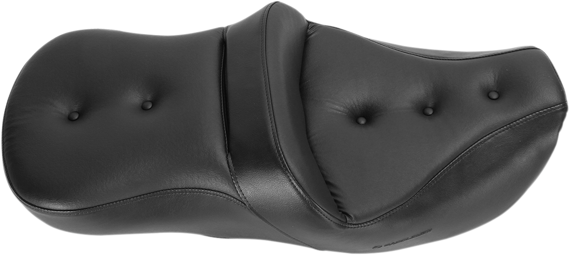 SADDLEMEN Pillow Top Roadsofa Seat - Heated - Black 897-06-181HCT