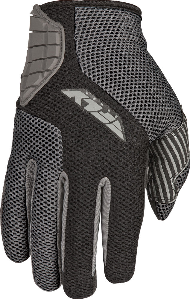 FLY RACING Coolpro Glove Gunmetal/Black Lg #5884 476-4013~4