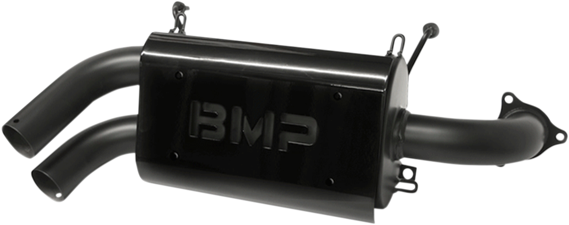 BIKEMAN PERFORMANCE RZR XP Turbo Muffler - Black 17-312-CB