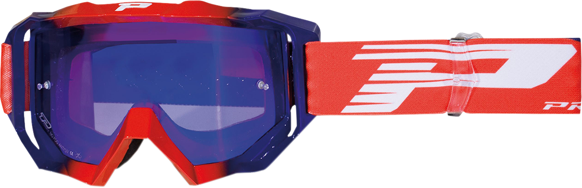 PRO GRIP Venom Goggles - Red/Blue PZ3200ROBLFL