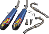 FMF Factory 4.1 RCT Exhaust - Titanium CRF250R 2018-2021 / CRF250RX 2019-2021  041590 1820-1948