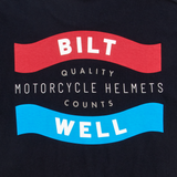 BILTWELL Badge T-Shirt - Black - Small 8101-074-002