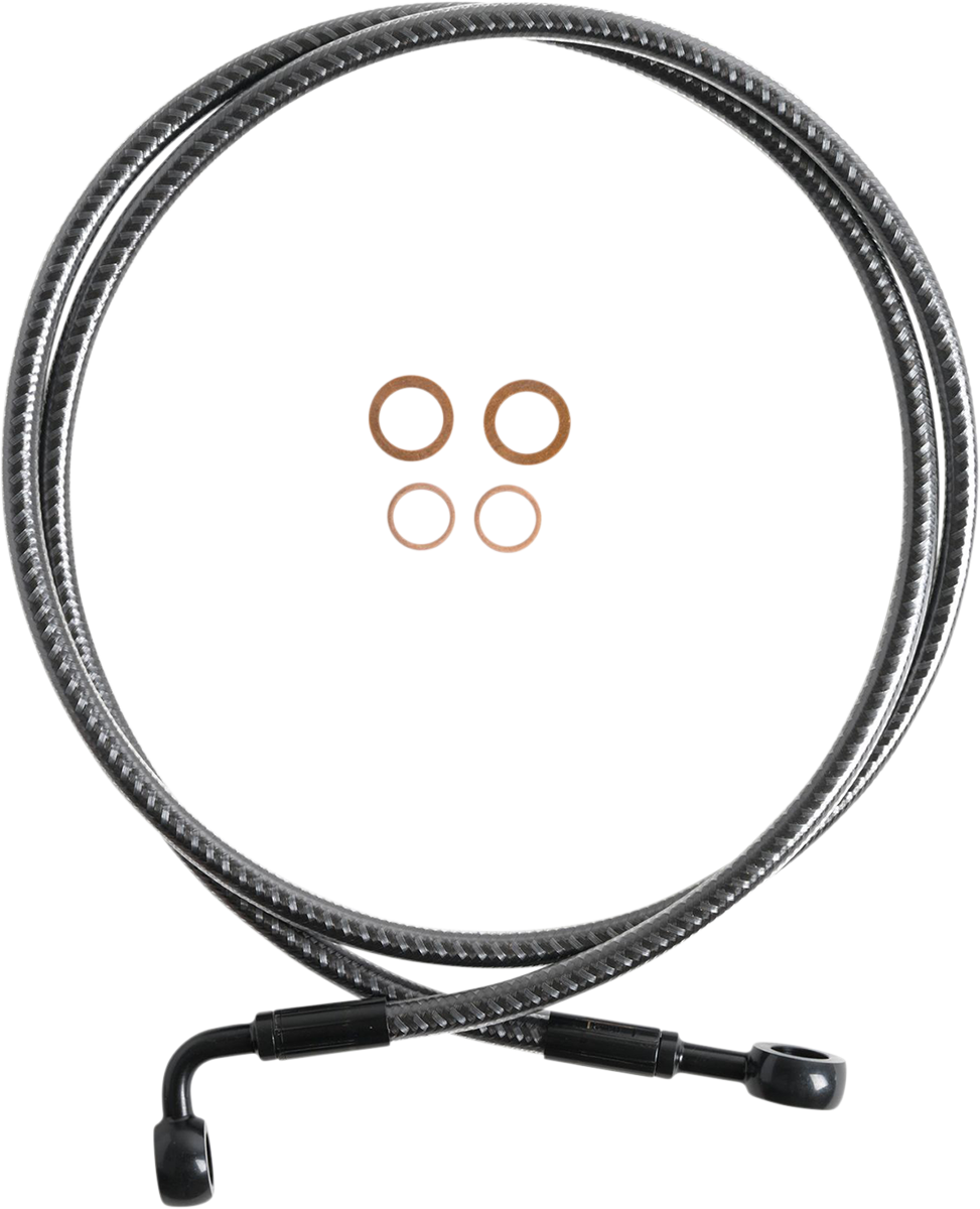 MAGNUM Brake Line - Front - 180/90 - 50" - KARBONFIBR 76450SW