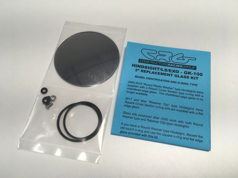 CRG 3 in. Round Replacement Glass Kit