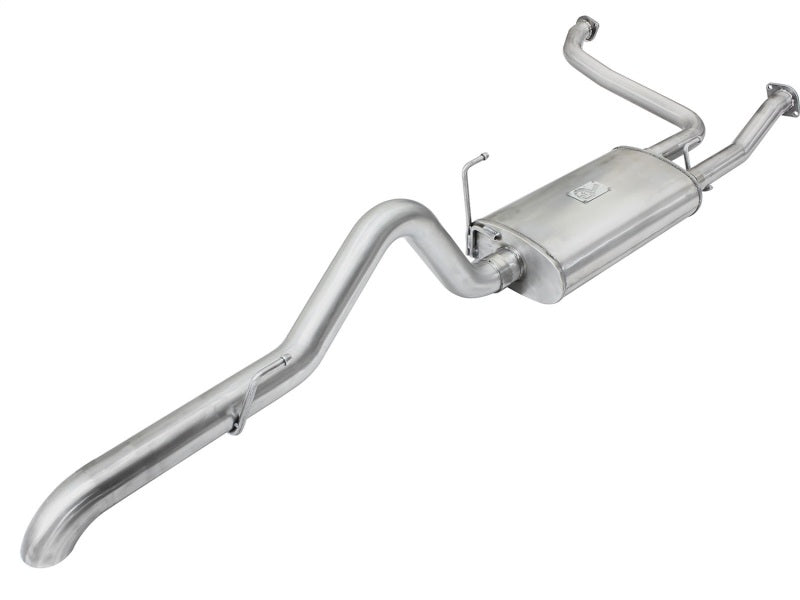 aFe MACHForce XP Exhaust Cat-Back 2.5/3in SS-409 w/ Hi-Tuck Tip 05-15 Nissan Xterra V6 4.0L 49-46111