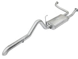 aFe MACHForce XP Exhaust Cat-Back 2.5/3in SS-409 w/ Hi-Tuck Tip 05-15 Nissan Xterra V6 4.0L 49-46111