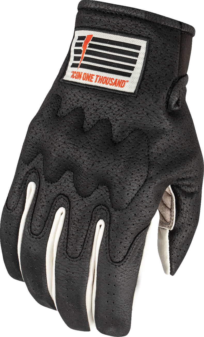 ICON Airform Slabtown™ CE Gloves - Black - Medium 3301-4804