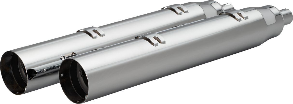 KHROME WERKS 4-1/2" War Hammer Mufflers - Chrome 202220