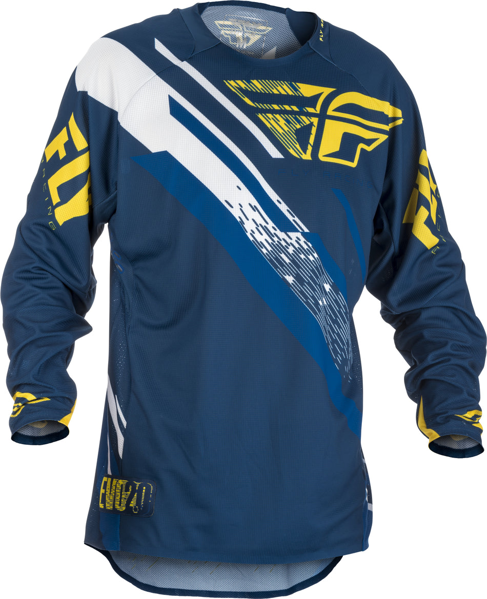 FLY RACING Evolution 2.0 Jersey Navy/Yellow/White S 371-221S