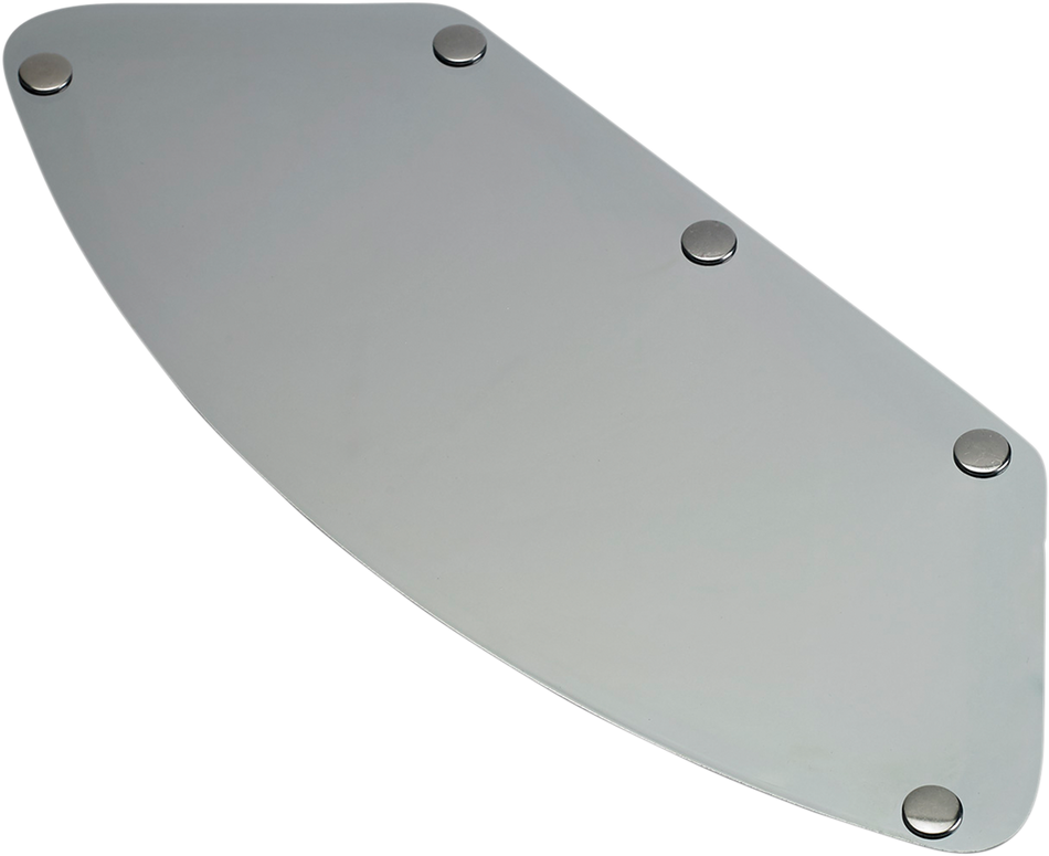 BILTWELL Gringo Blast Shield - Chrome Mirror - L/2XL 1107-221