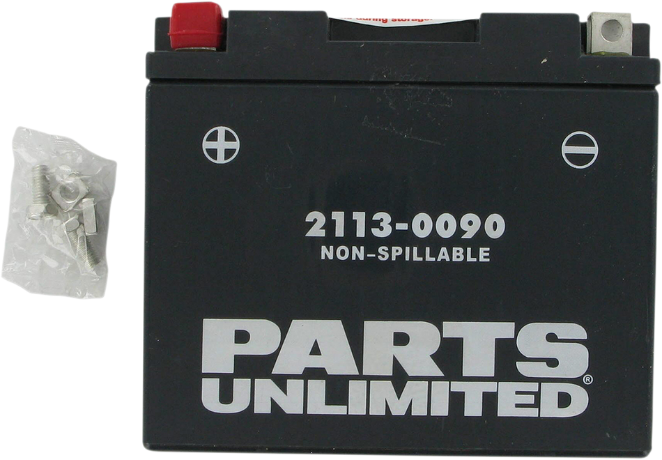 Parts Unlimited Agm Battery - Yt12b4/Yt12b-Bs Ct12b4