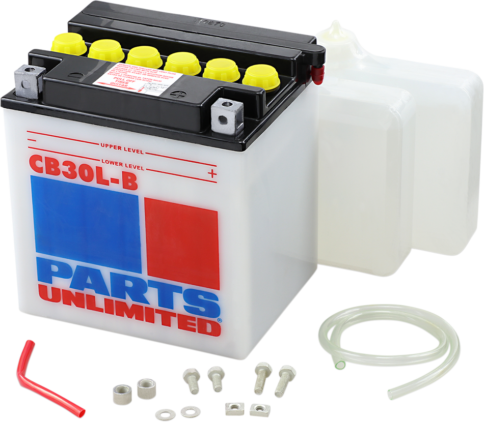 Parts Unlimited Battery - Yb30l-B Cb30l-B-Fp