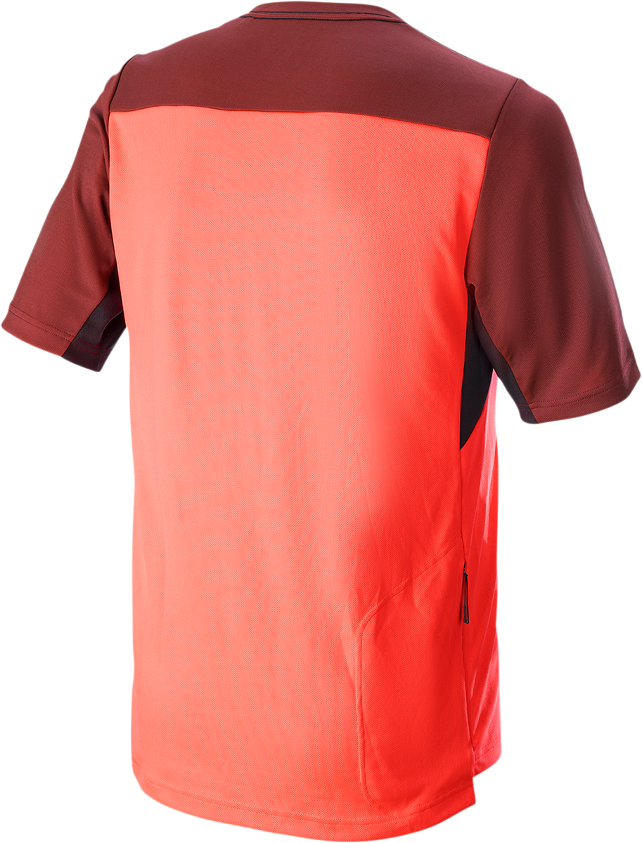 Camiseta ALPINESTARS Drop 6.0 V2 - Manga corta - Coral/Negro - Pequeña 1766322-3141-SM 