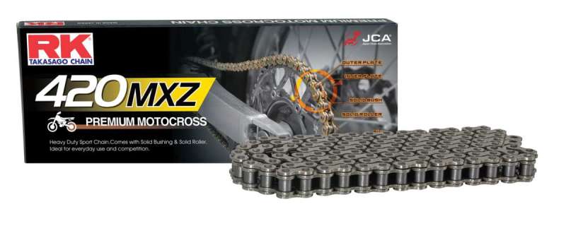 RK Chain 420MXZ-100L - Natural 420MXZ-100