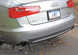 AWE Tuning Audi C7 A6 3.0T Touring Edition Exhaust - Dual Outlet Diamond Black Tips 3015-33052