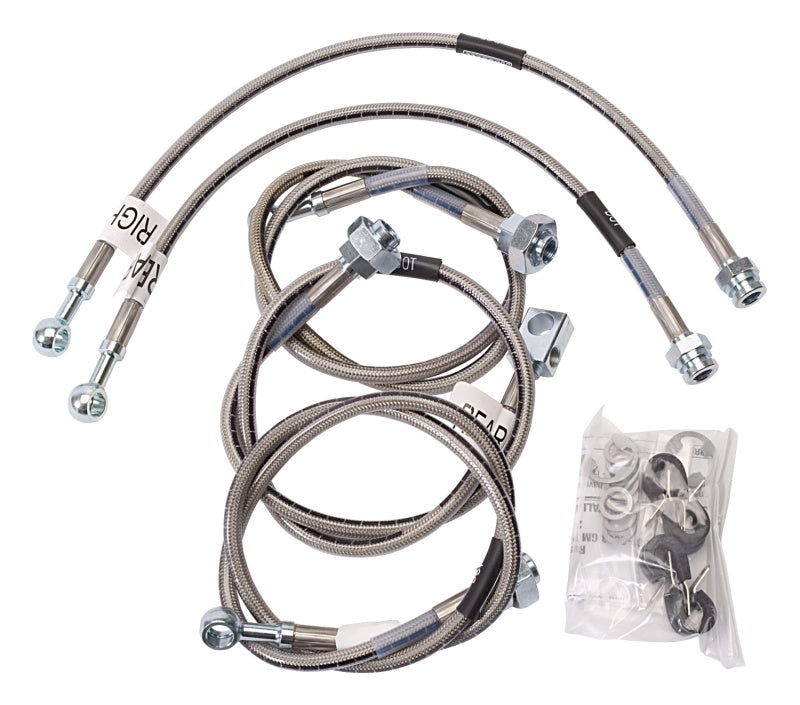 Russell Performance 01-06 GM Silverado/Sierra HD (All) (Also fits Rancho) Brake Line Kit 695770