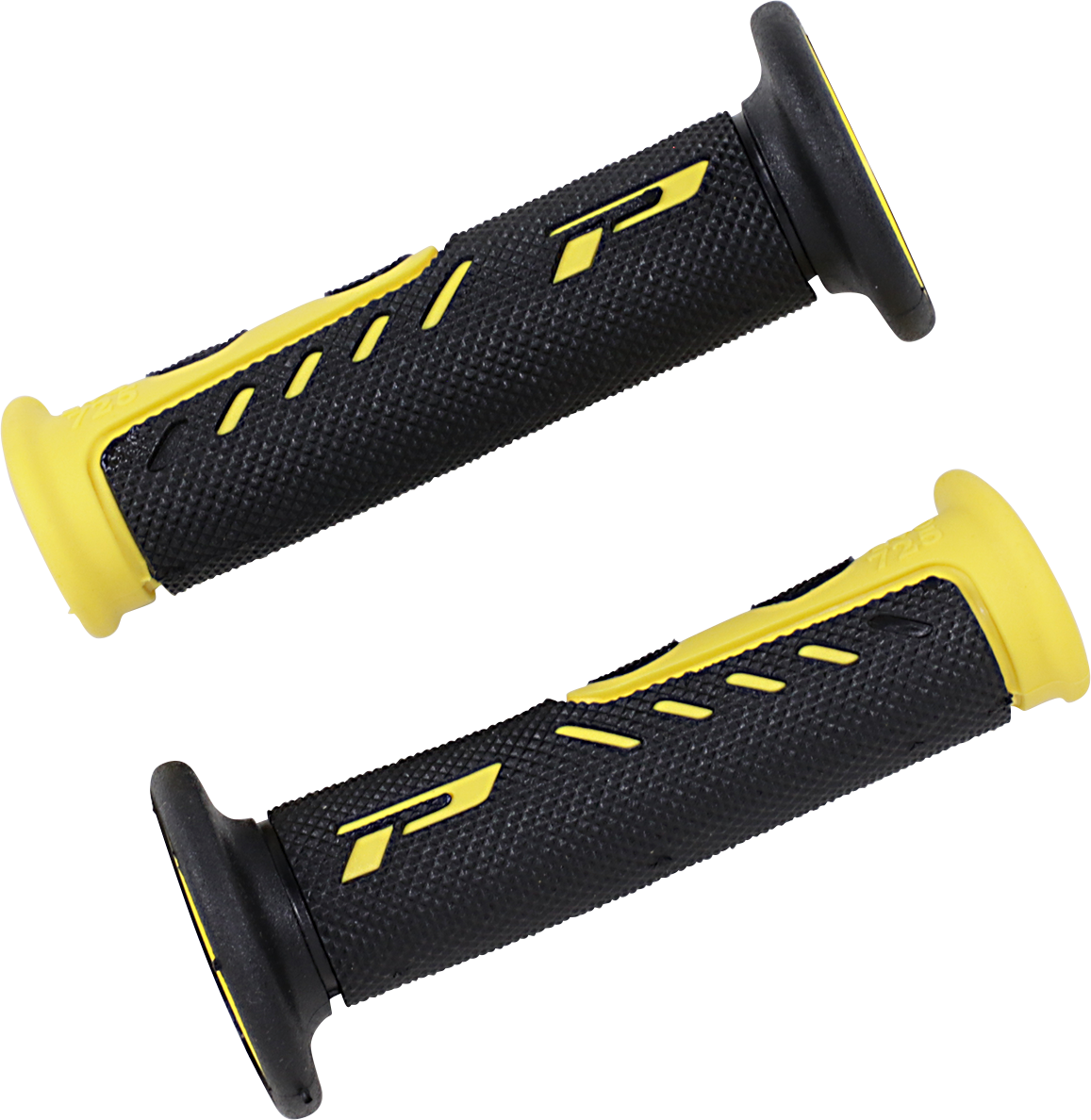 PRO GRIP Grips - EVO - 725 - Open Ends - Yellow/Black PA0725OEGI02