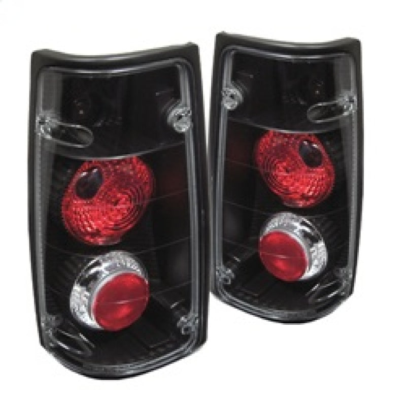 Spyder Isuzu Rodeo 91-97/Isuzu Amigo 89-94 Euro Style Tail Lights Black ALT-YD-IR91-BK 5005472