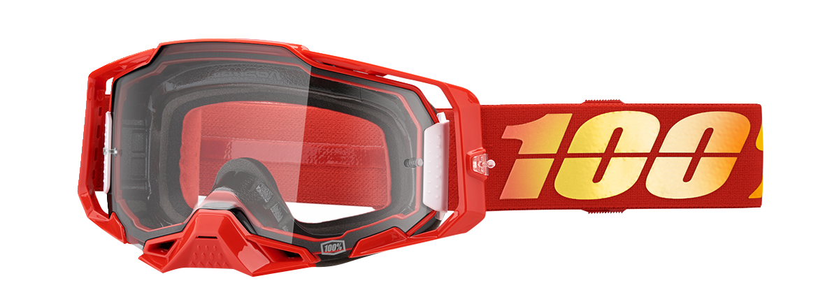 100% Armega Goggles - Nuketown - Clear 50004-00020