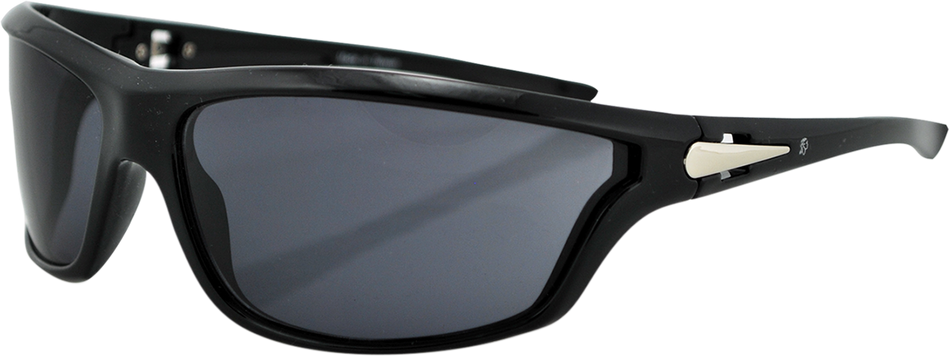 ZAN HEADGEAR Florida Sunglasses - Shiny Black - Smoke EZFL01