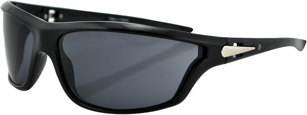 ZAN HEADGEAR Florida Sunglasses - Shiny Black - Smoke EZFL01