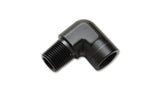 Vibrant 1/4in NPT Female to Male 90 Degree Pipe Adapter Fitting 11341