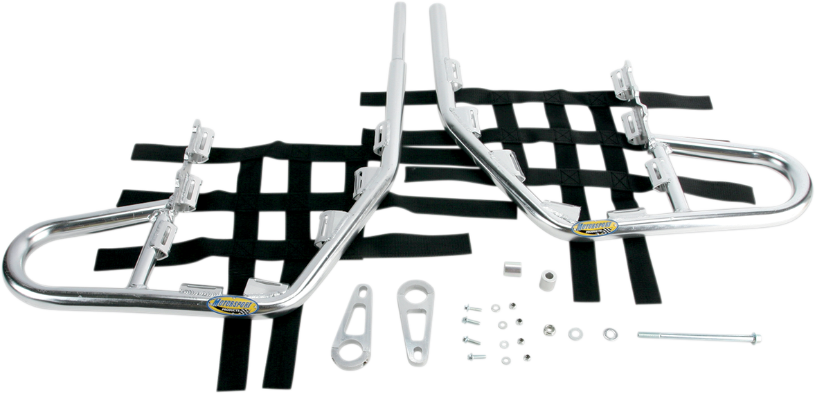 MOTORSPORT PRODUCTS Nerf Bars - Raptor 660 - Silver 81-3201