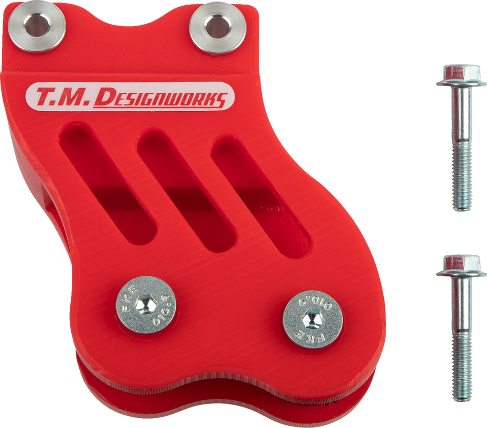 T.M. DESIGNWORKS Chain Guide - TRX 450R - Red RCG-TRX-RD