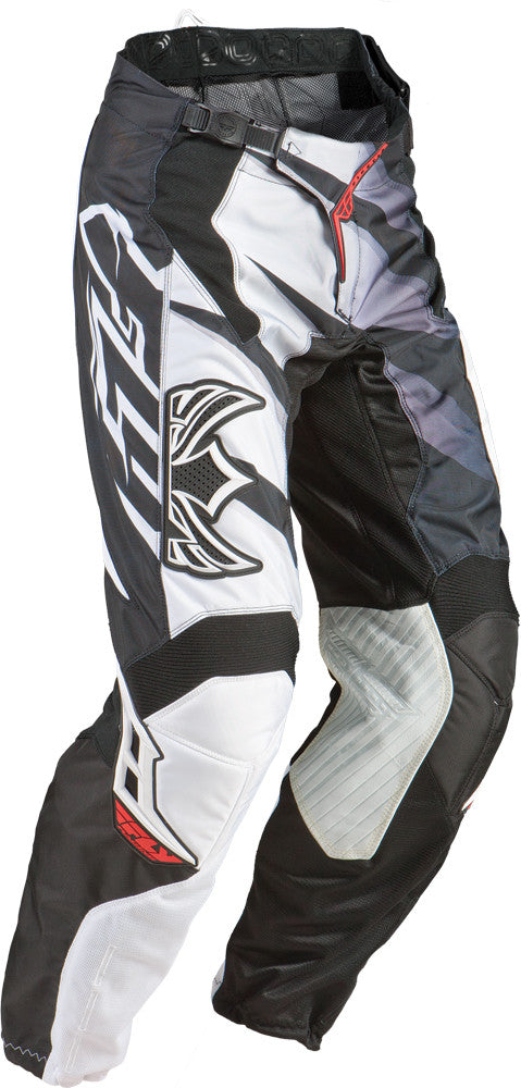 FLY RACING Kinetic Inversion Pant Black/White Sz 28 366-23028