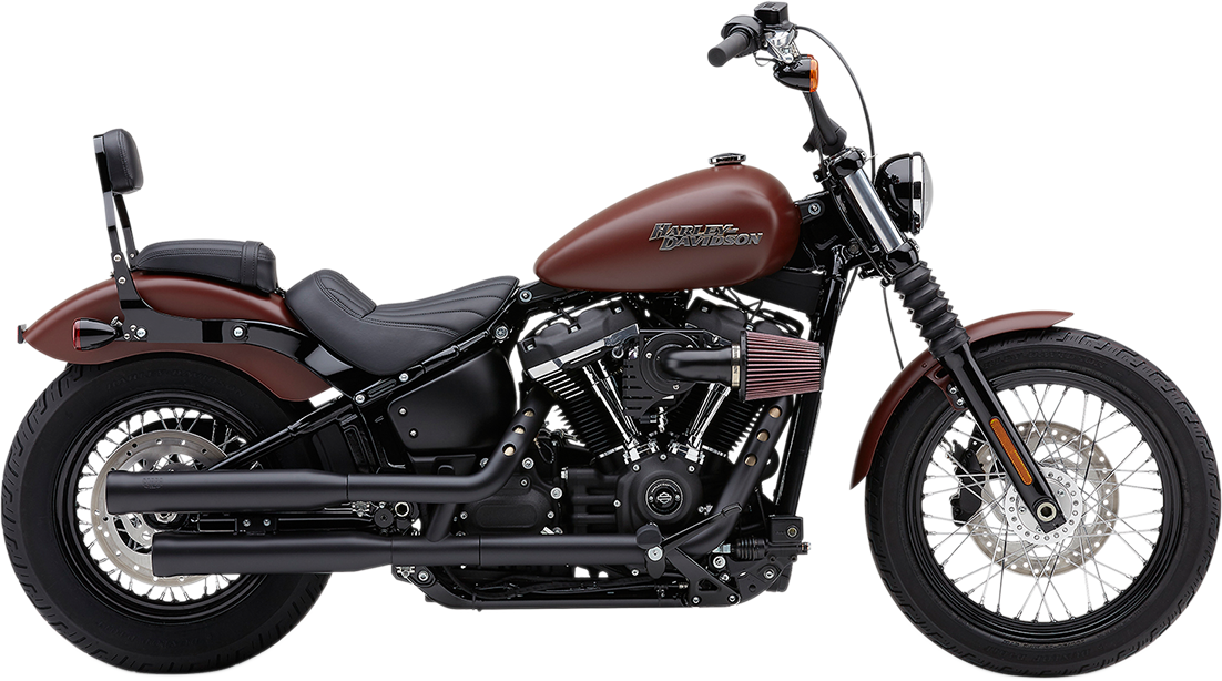 Silenciadores COBRA Neighbor Hater para Softail - Negro 6047B 