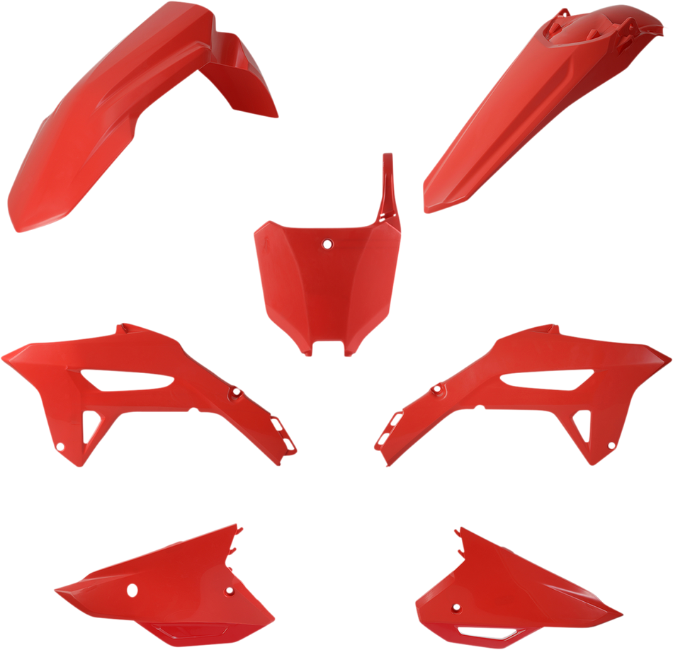 CYCRA Plastic Body Kit - Red  CRF250R 2022-2023  / CRF450R 2021-2023  1CYC-9431-32