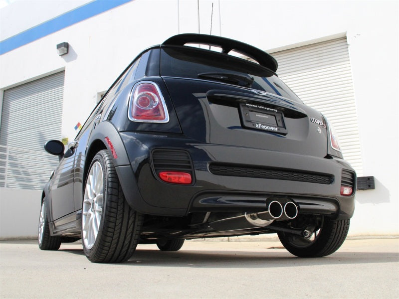 aFe MACHForce XP Cat Back Exhaust 07-13 Mini Cooper S L4 1.6L (Turbo) R56/R57/R58 49-36318