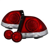 Spyder 01-03 Lexus IS300 LED Tail Lights - Red Clear ALT-YD-LIS300-LED-SET-RC 5085061