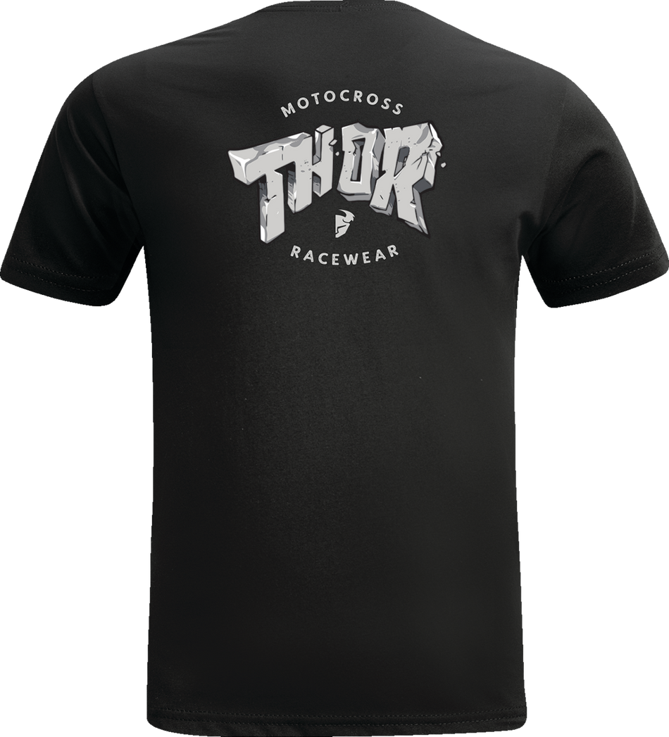 THOR Youth Stone T-Shirt - Black - Large 3032-3585