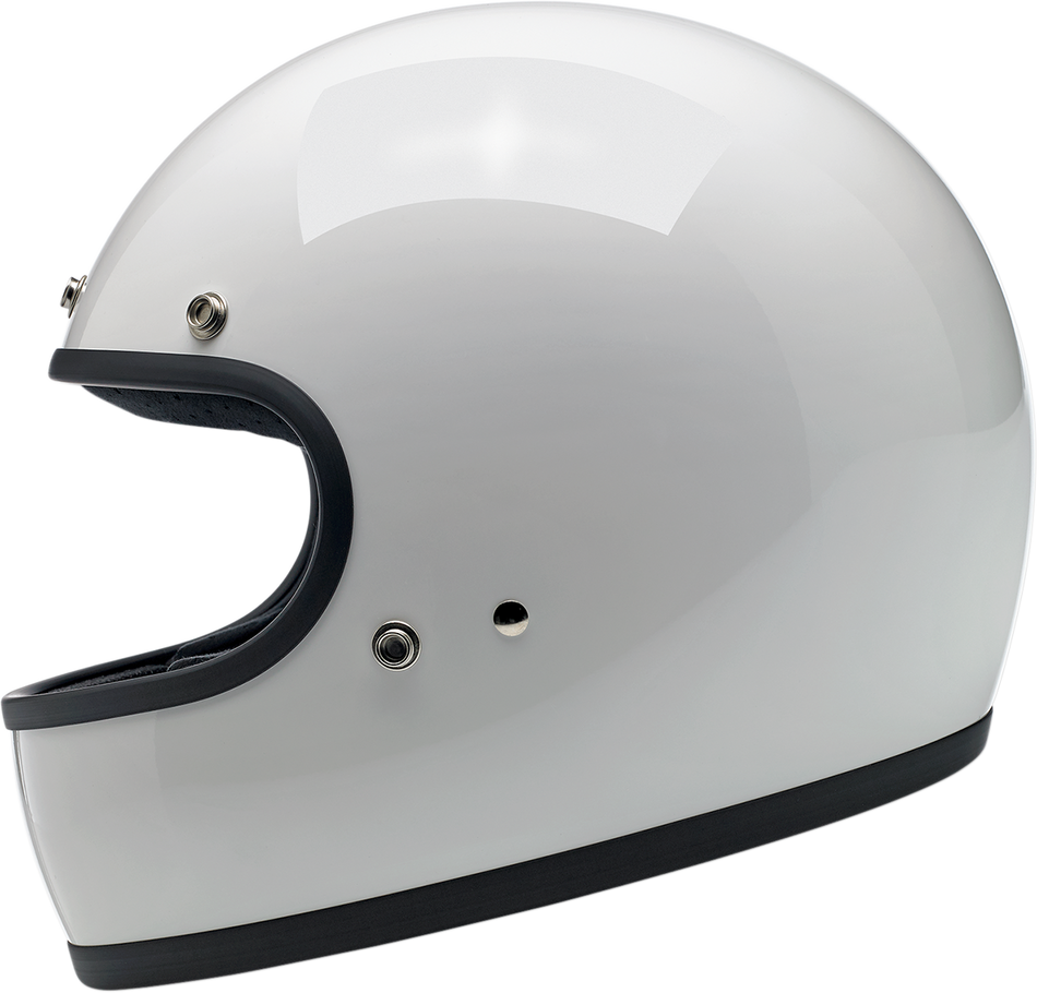 BILTWELL Gringo Helmet - Gloss White - Medium 1002-517-103